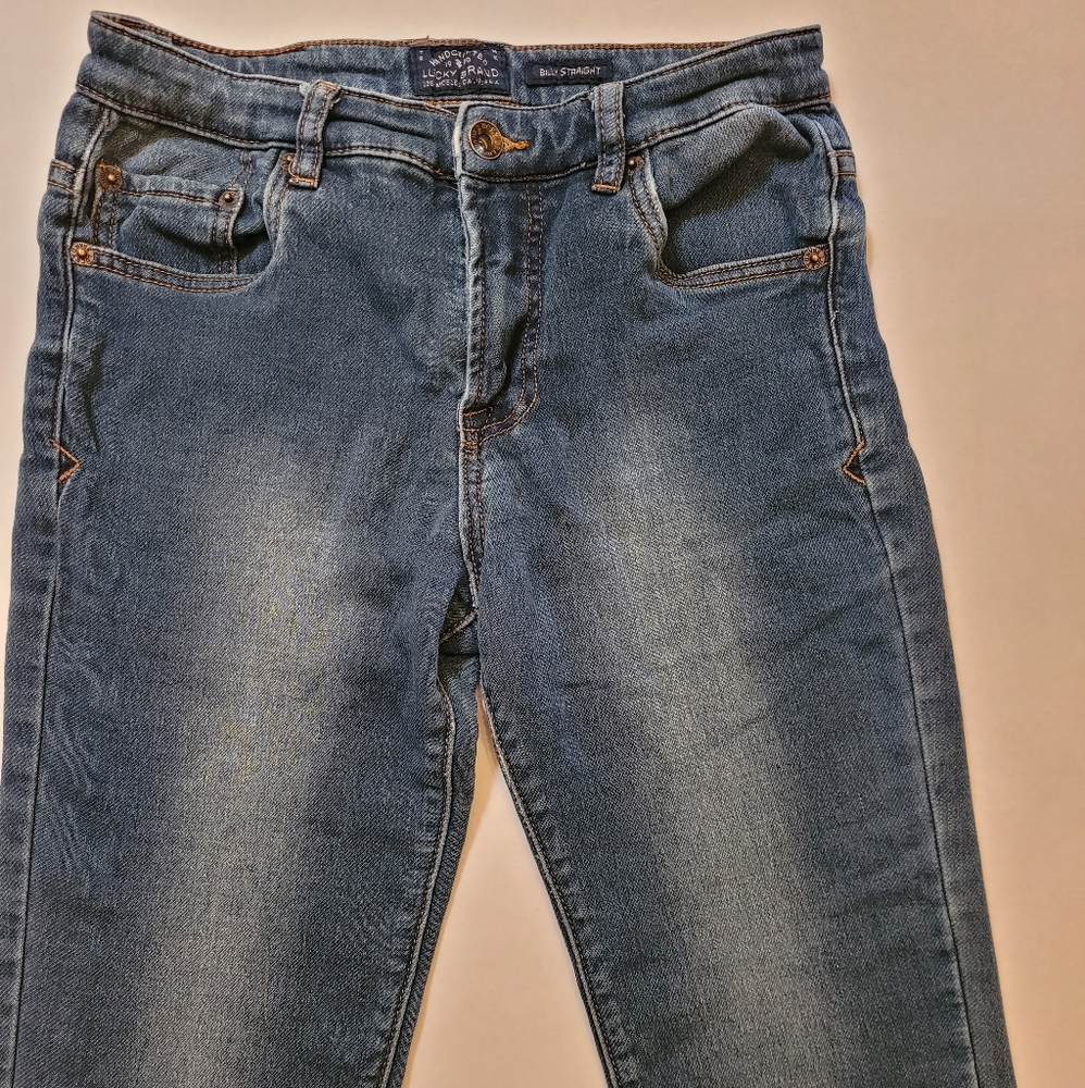 Lucky Brand Strait Blue Jeans girls size 6